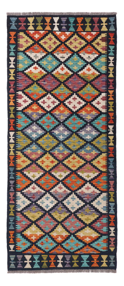 Kelim Maimene Teppich 196x84cm