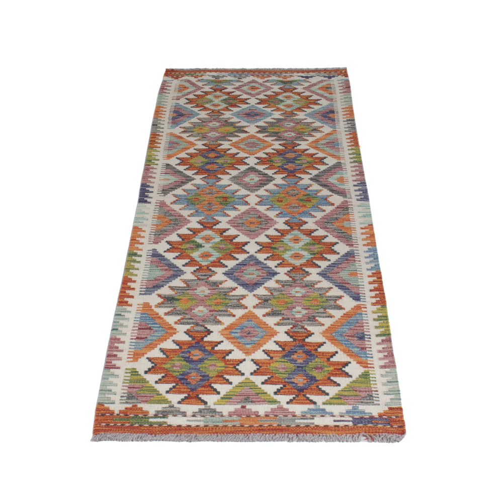 Kelim Maimene Teppich 200x60cm - Image 6