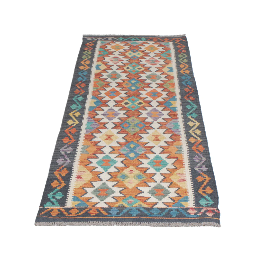 Kelim Maimene Teppich 200x62cm - Image 6