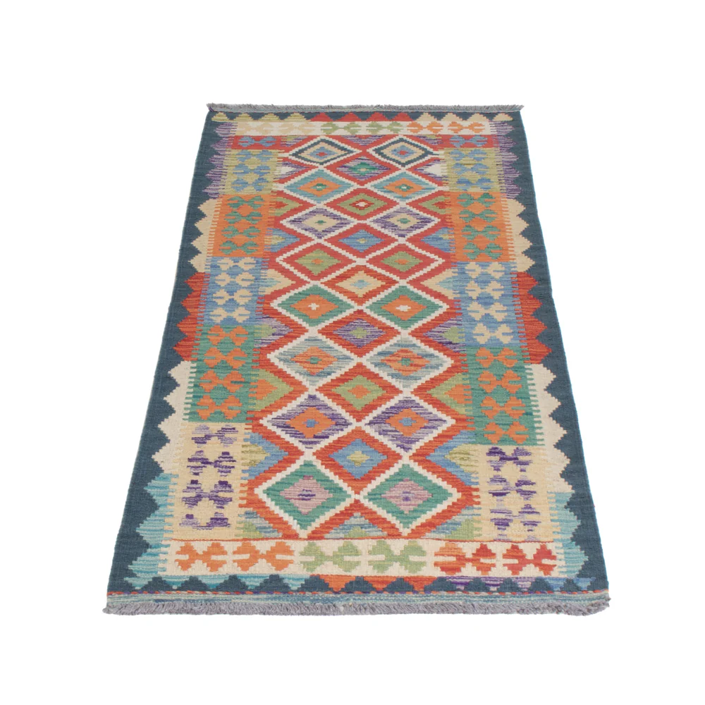 Kelim Maimene Teppich 200x71cm - Image 6