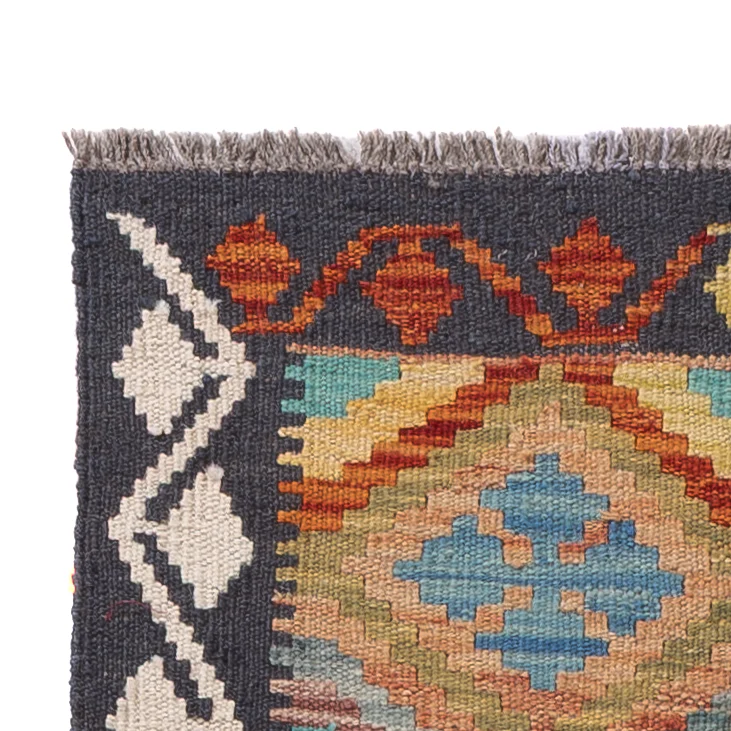 Kelim Maimene Teppich 203x58cm - Image 3