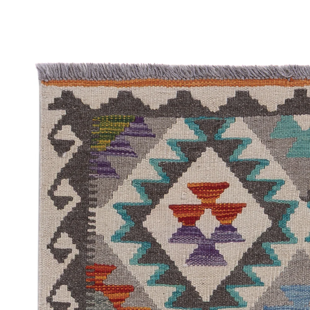 Kelim Maimene Teppich 209x79cm - Image 3