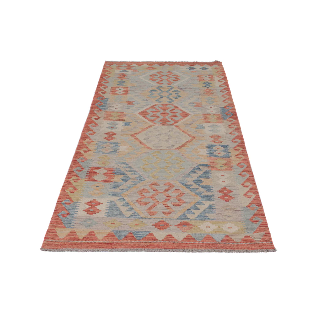 Kelim Maimene Teppich 256x88cm - Image 6