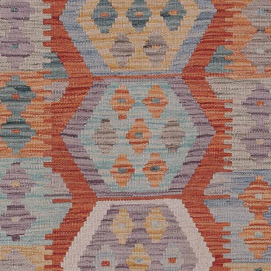 Kelim Maimene Teppich 297x79cm - Image 2