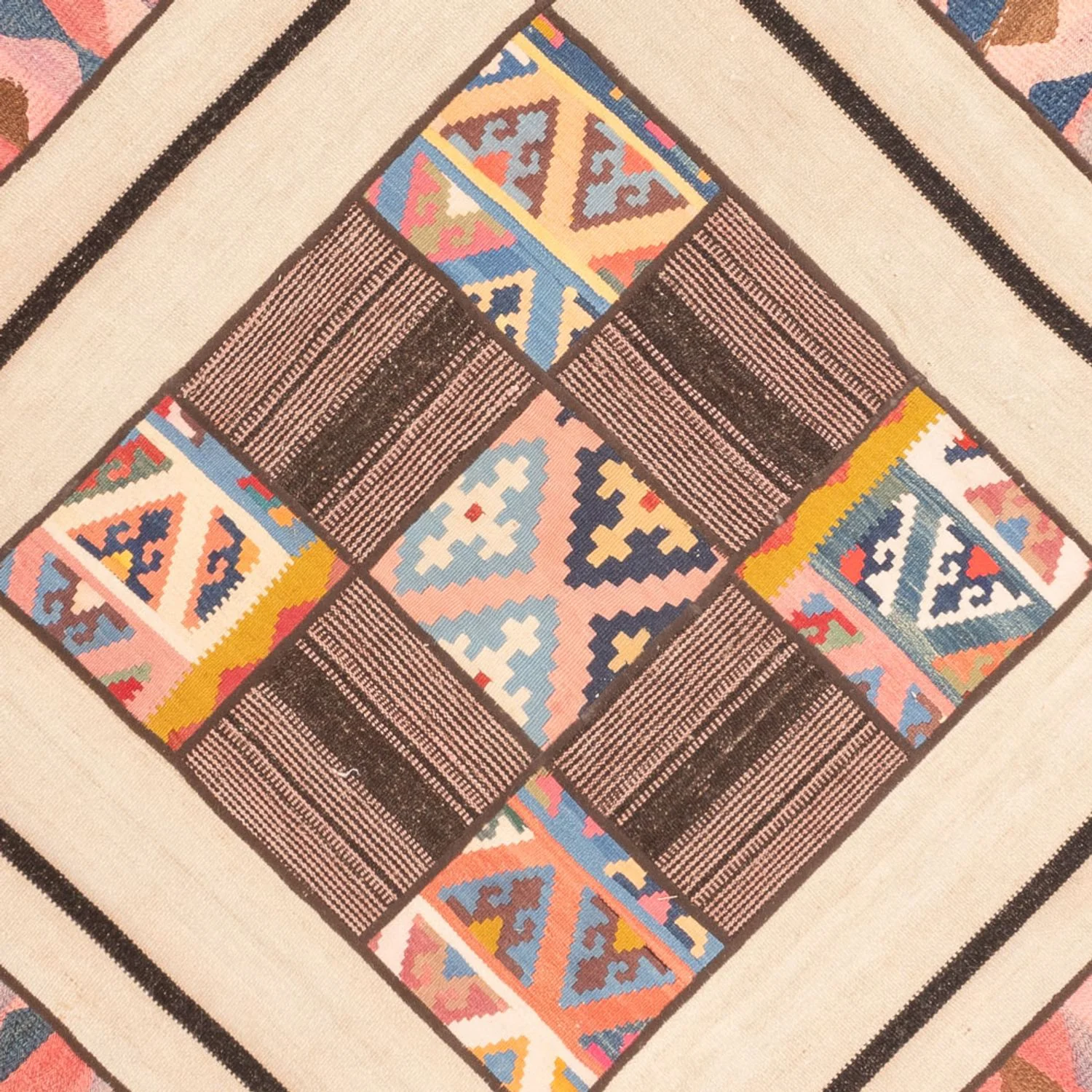 Patchwork Teppich 230x160cm - Orientteppich - Image 2