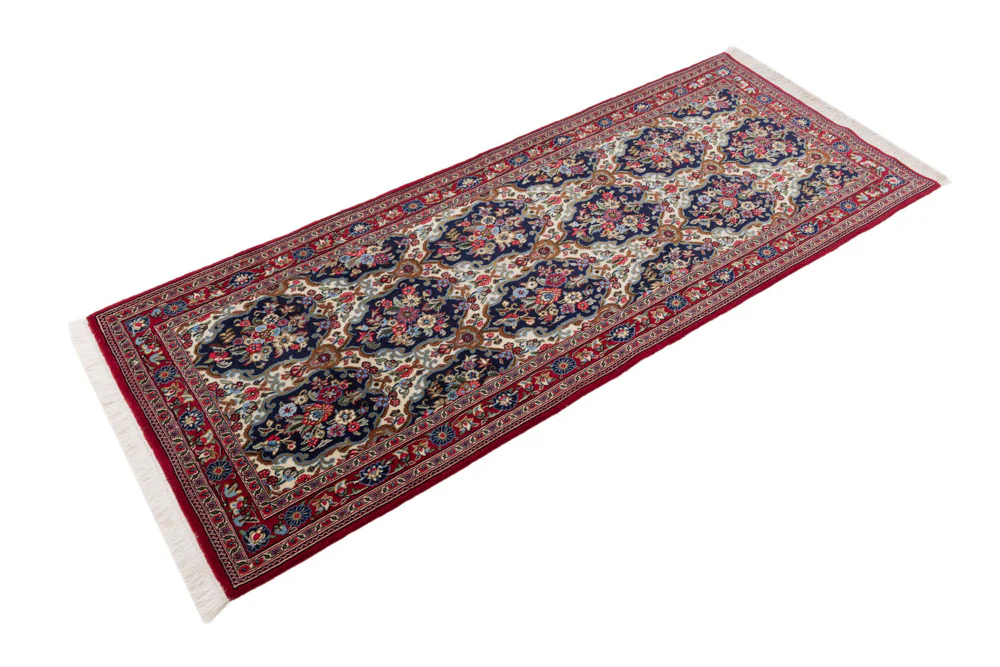 Läufer Perser - Ghom - 200 x 52 cm - mehrfarbig - Image 2