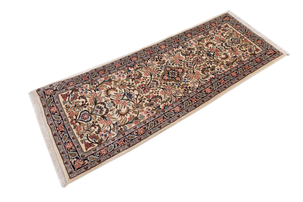 Läufer Perser - Ghom - 210 x 80 cm - creme - Image 3