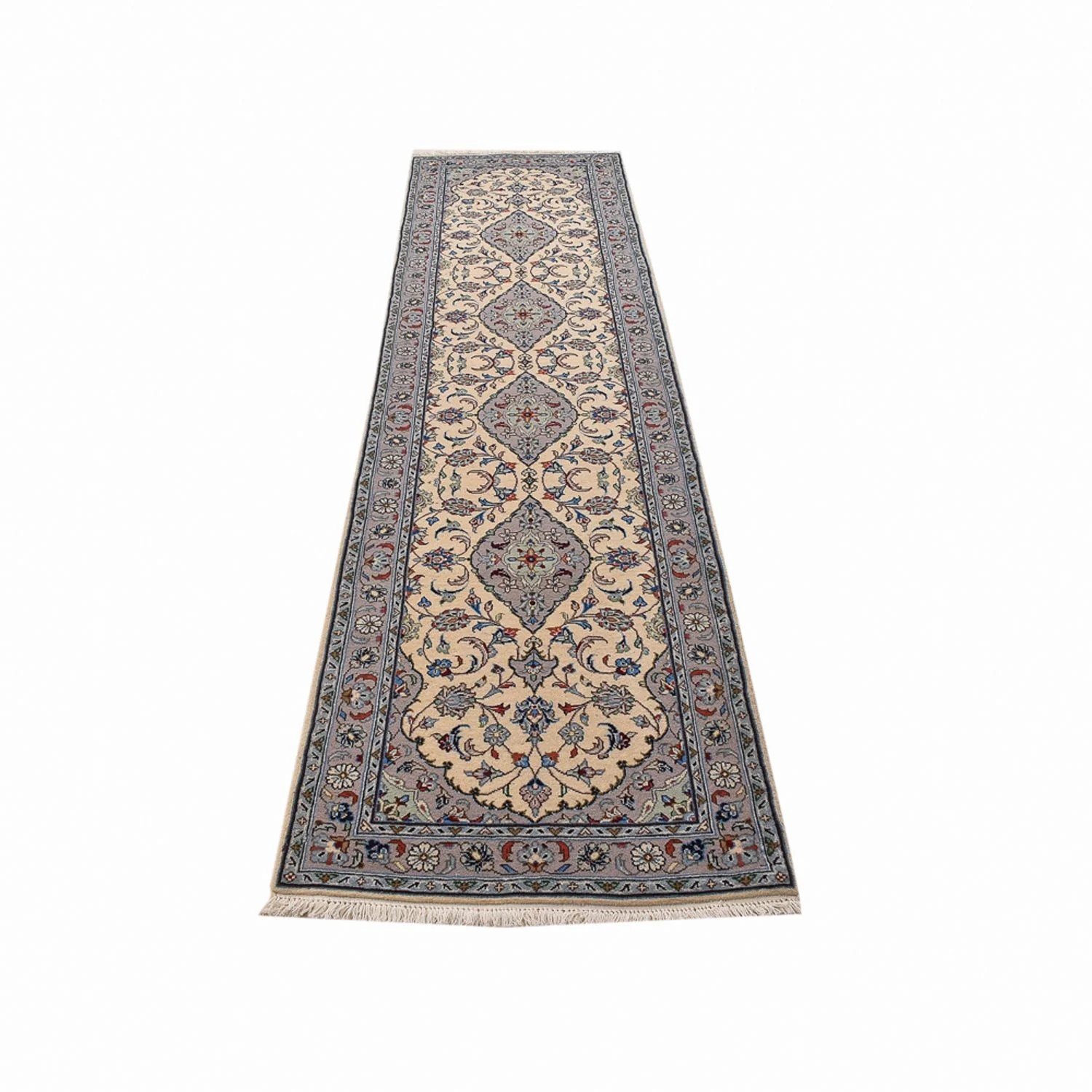 Läufer Perser - Keshan - 311 x 80 cm - beige - Image 5