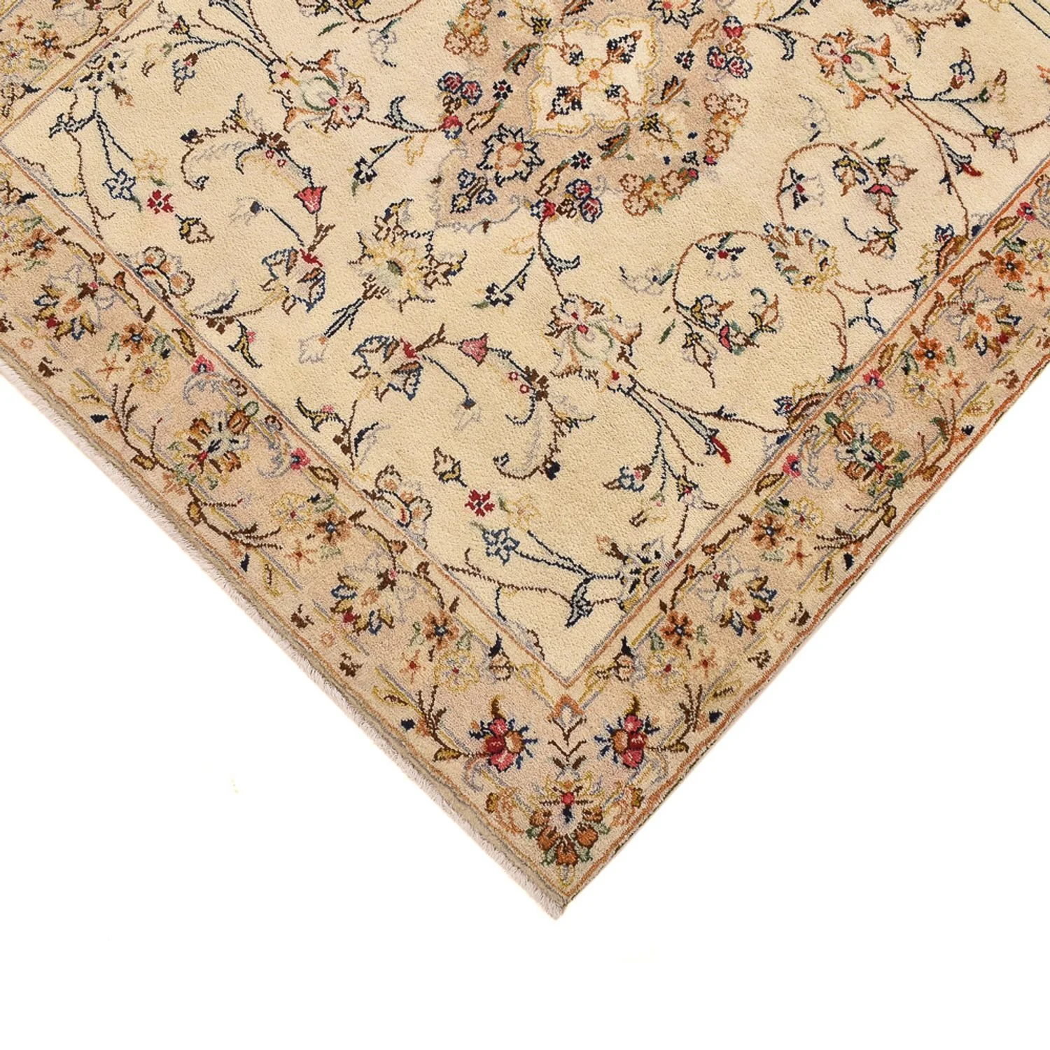 Läufer Perser - Keshan - 385 x 98 cm - beige - Image 2