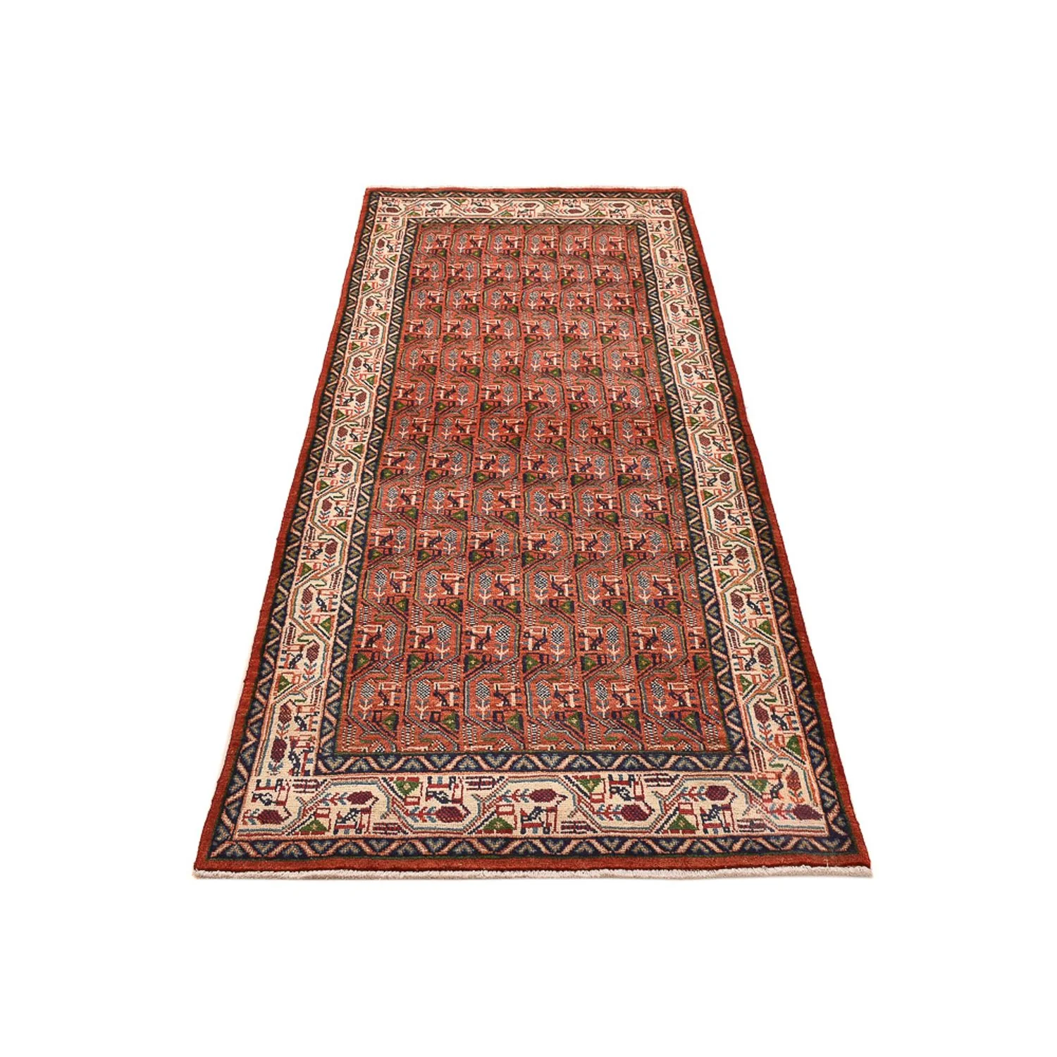 Läufer Perser - Mir - 245 x 100 cm - hellrot - Image 5
