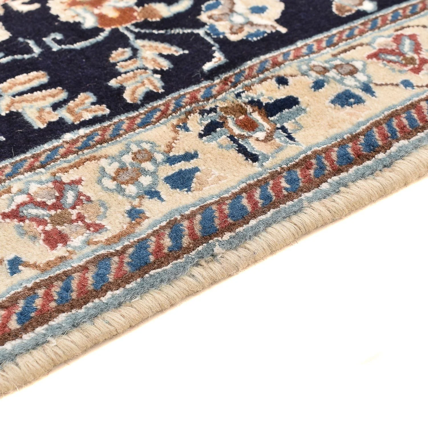 Läufer Perser - Nain - Royal - 180 x 68 cm - dunkelblau - Image 3