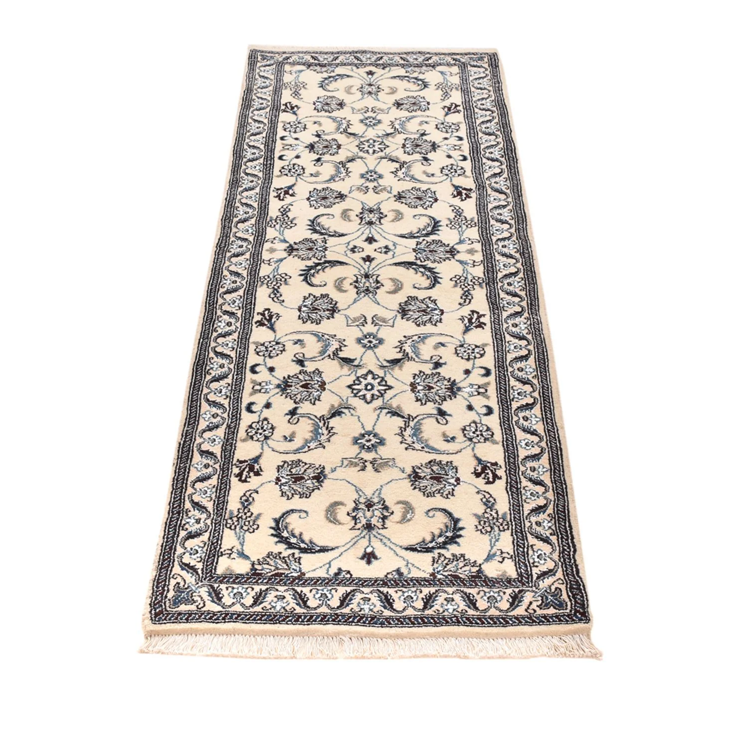 Läufer Perser - Nain - Royal - 202 x 63 cm - creme - Image 5