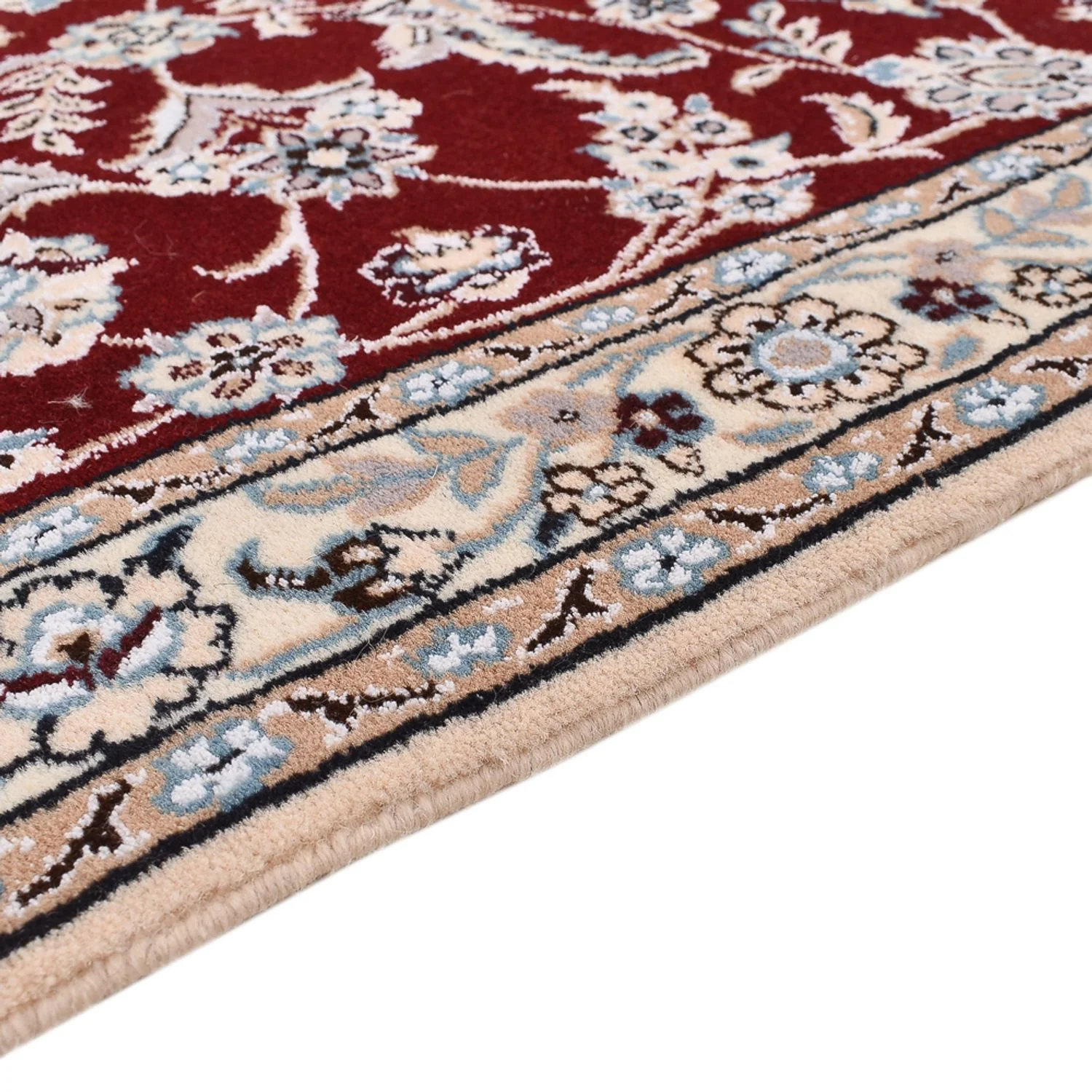 Läufer Perser - Nain - Royal - 275 x 93 cm - rot - Image 3