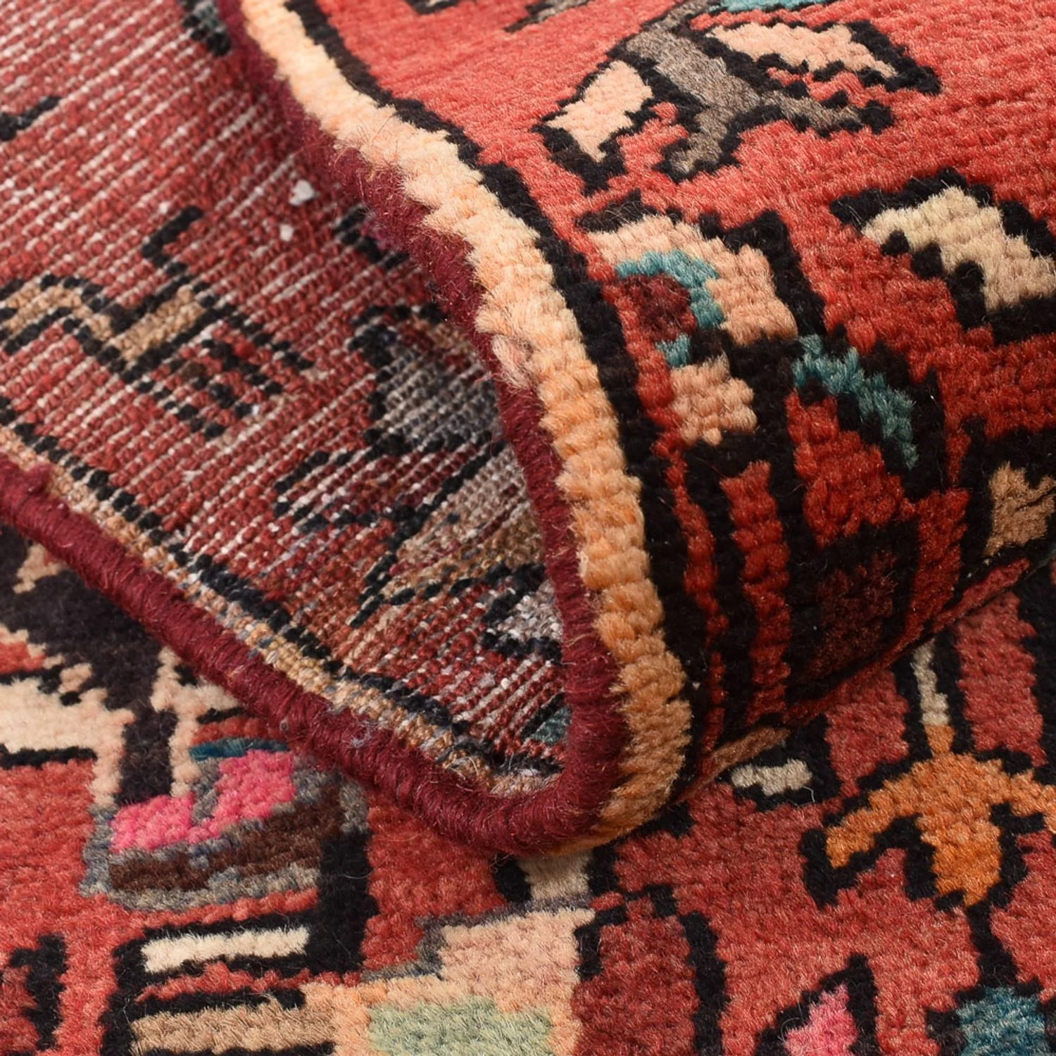 Läufer Perser - Nomadic - 115 x 55 cm - hellrot - Image 4