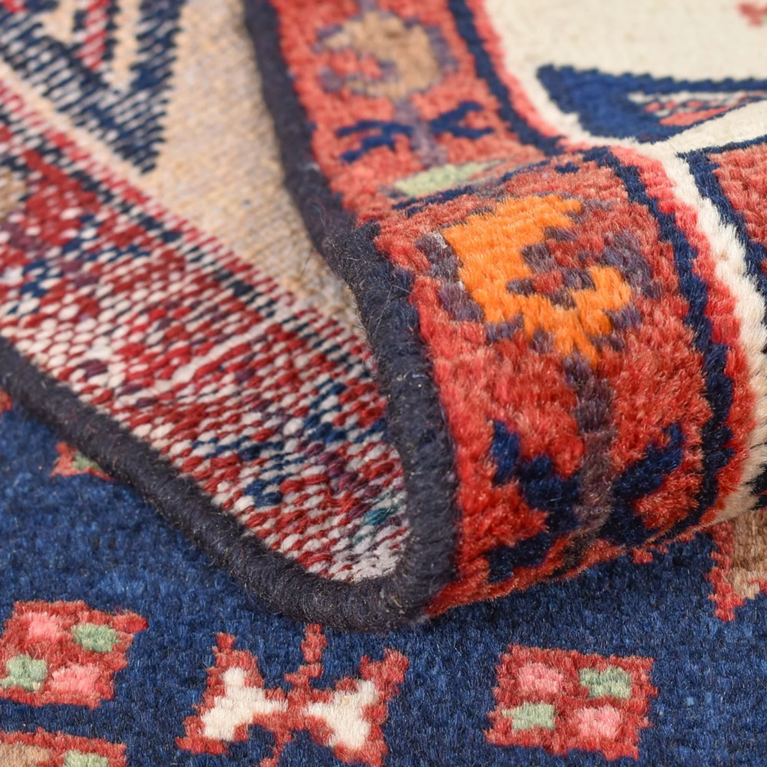 Läufer Perser - Nomadic - 192 x 105 cm - dunkelblau - Image 4