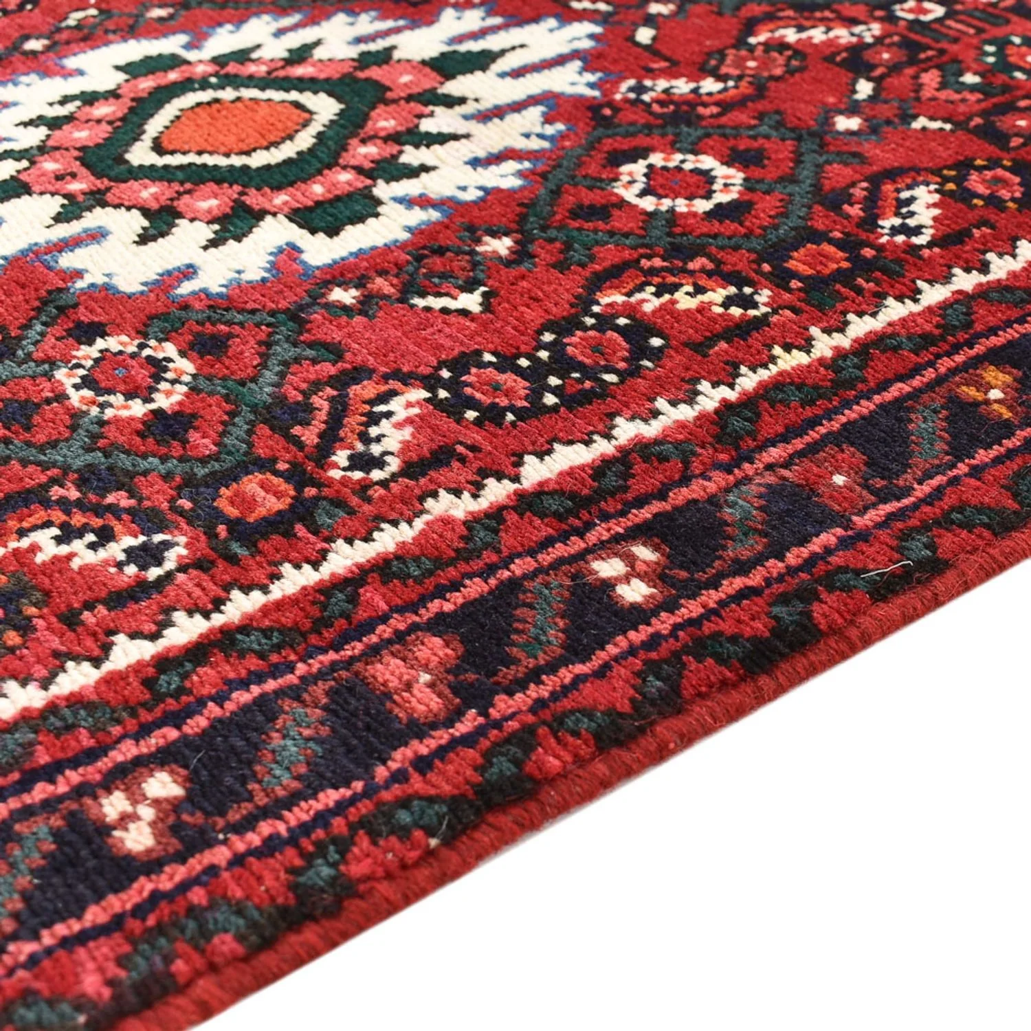 Läufer Perser - Nomadic - 195 x 64 cm - dunkelrot - Image 3