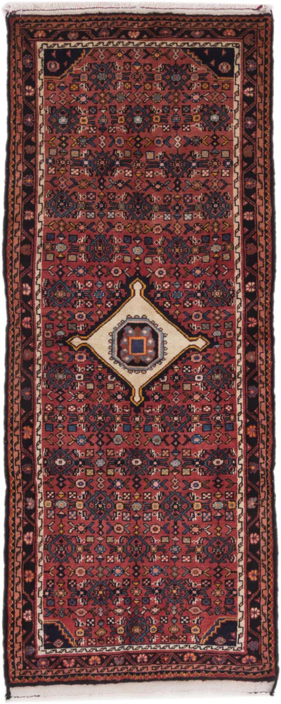 Läufer Perser - Nomadic - 195 x 78 cm - dunkelrot
