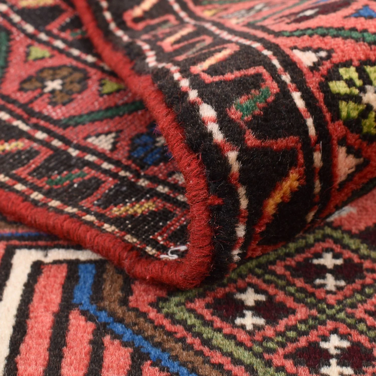 Läufer Perser - Nomadic - 200 x 82 cm - mehrfarbig - Image 4