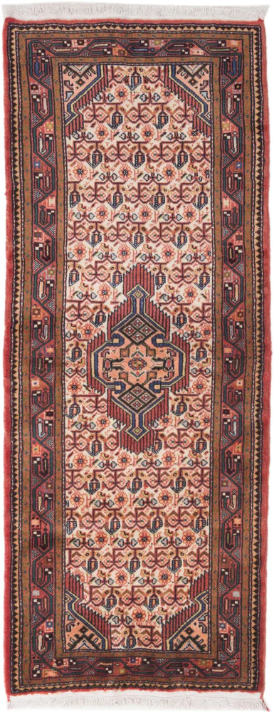 Läufer Perser - Nomadic - 200 x 88 cm - hellrot
