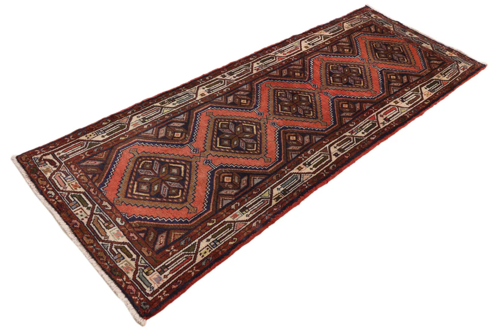 Läufer Perser - Nomadic - 207 x 79 cm - rost - Image 3