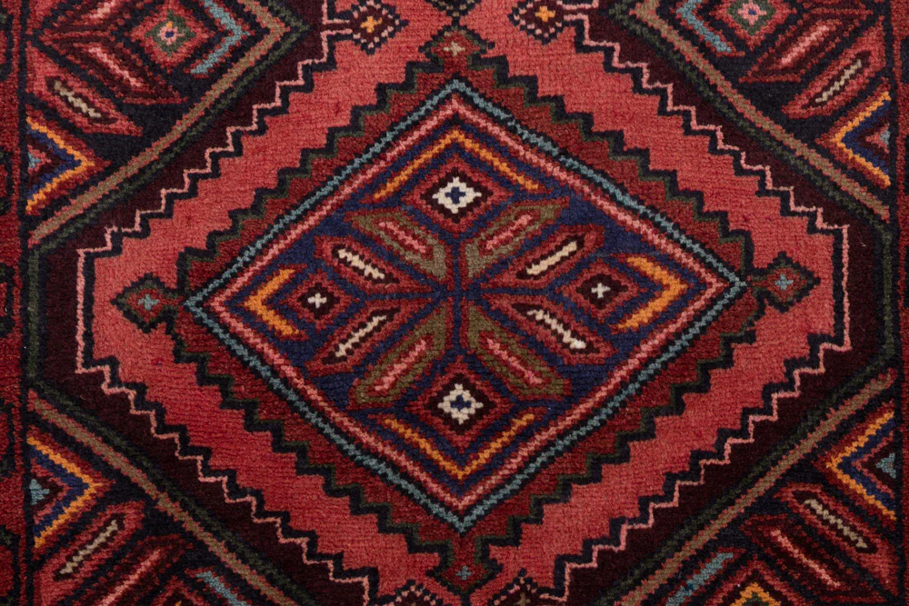 Läufer Perser - Nomadic - 210 x 90 cm - dunkelrot - Image 8