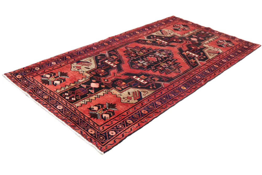 Läufer Perser - Nomadic - 216 x 111 cm - dunkelblau - Image 2