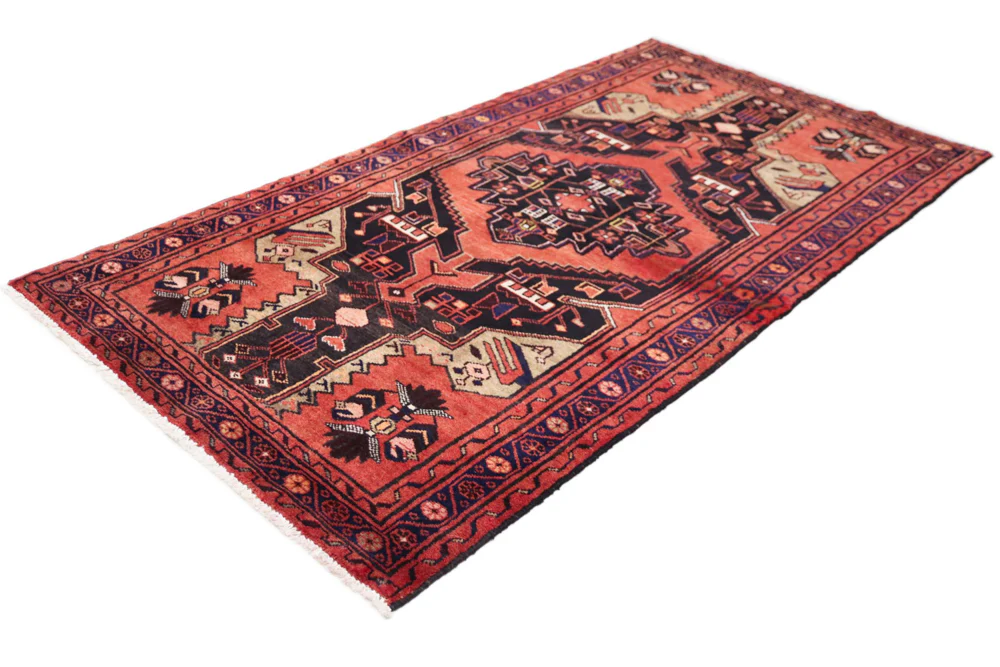 Läufer Perser - Nomadic - 216 x 111 cm - dunkelblau - Image 3
