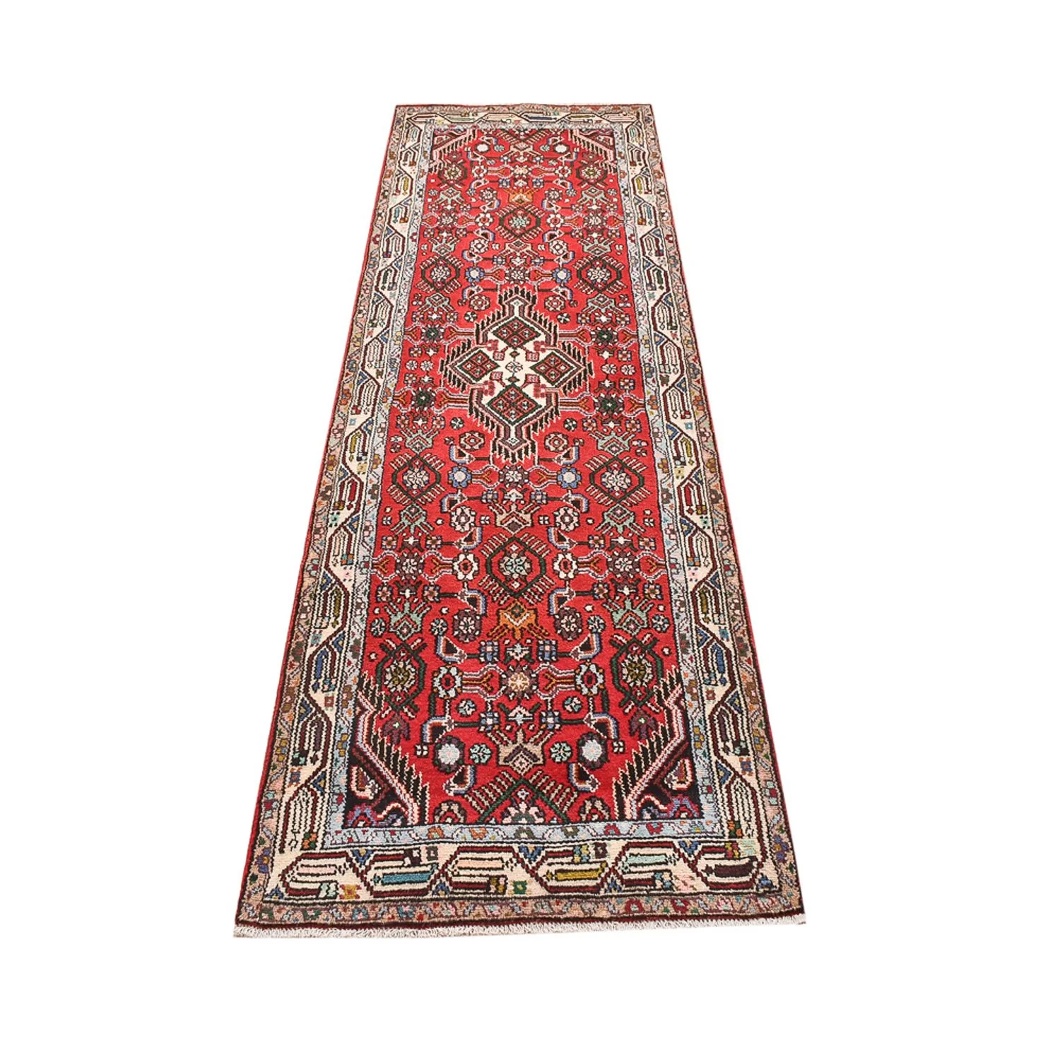 Läufer Perser - Nomadic - 235 x 76 cm - rot - Image 5