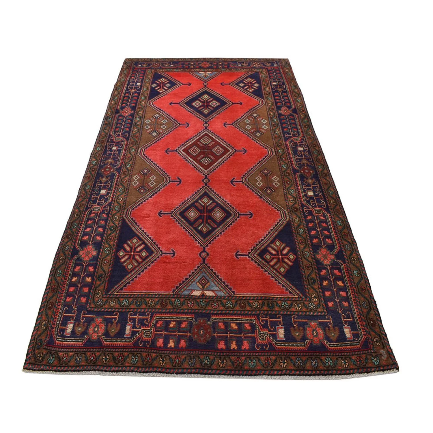 Läufer Perser - Nomadic - 280 x 147 cm - rot - Image 5