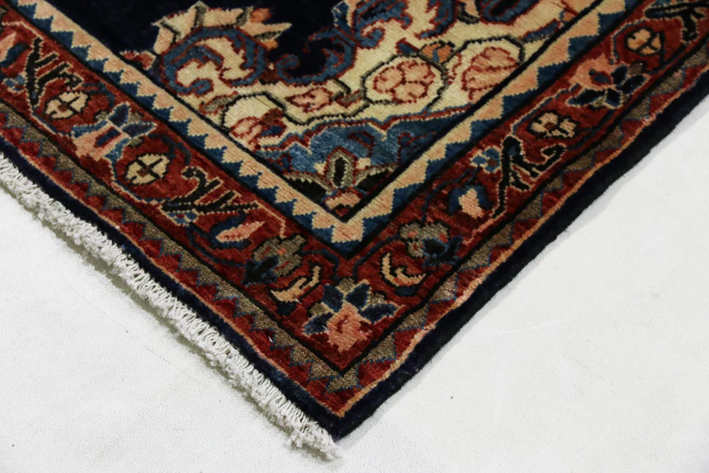 Läufer Perser - Nomadic - 297 x 111 cm - dunkelblau - Image 5