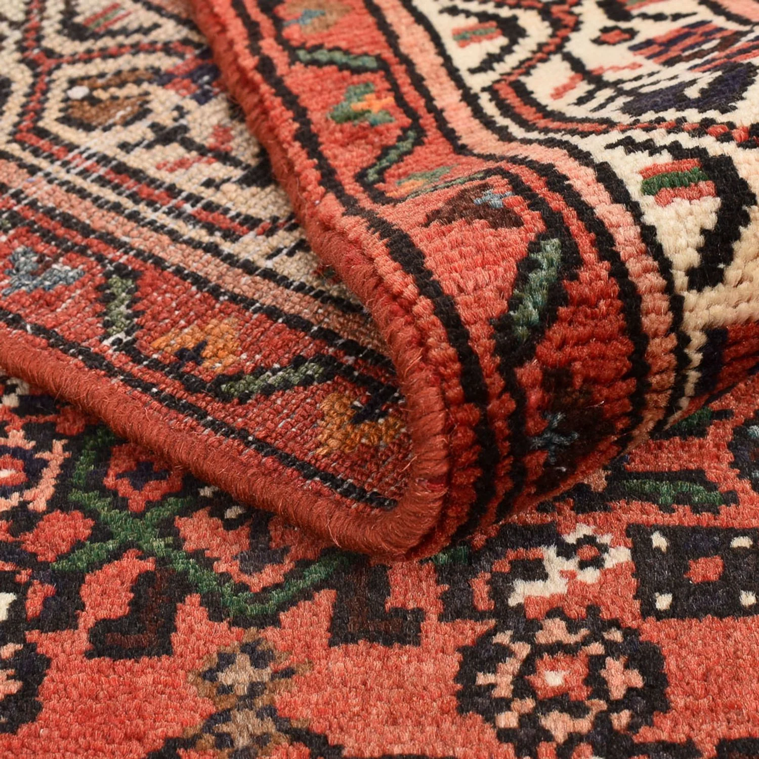 Läufer Perser - Nomadic - 317 x 85 cm - rost - Image 4
