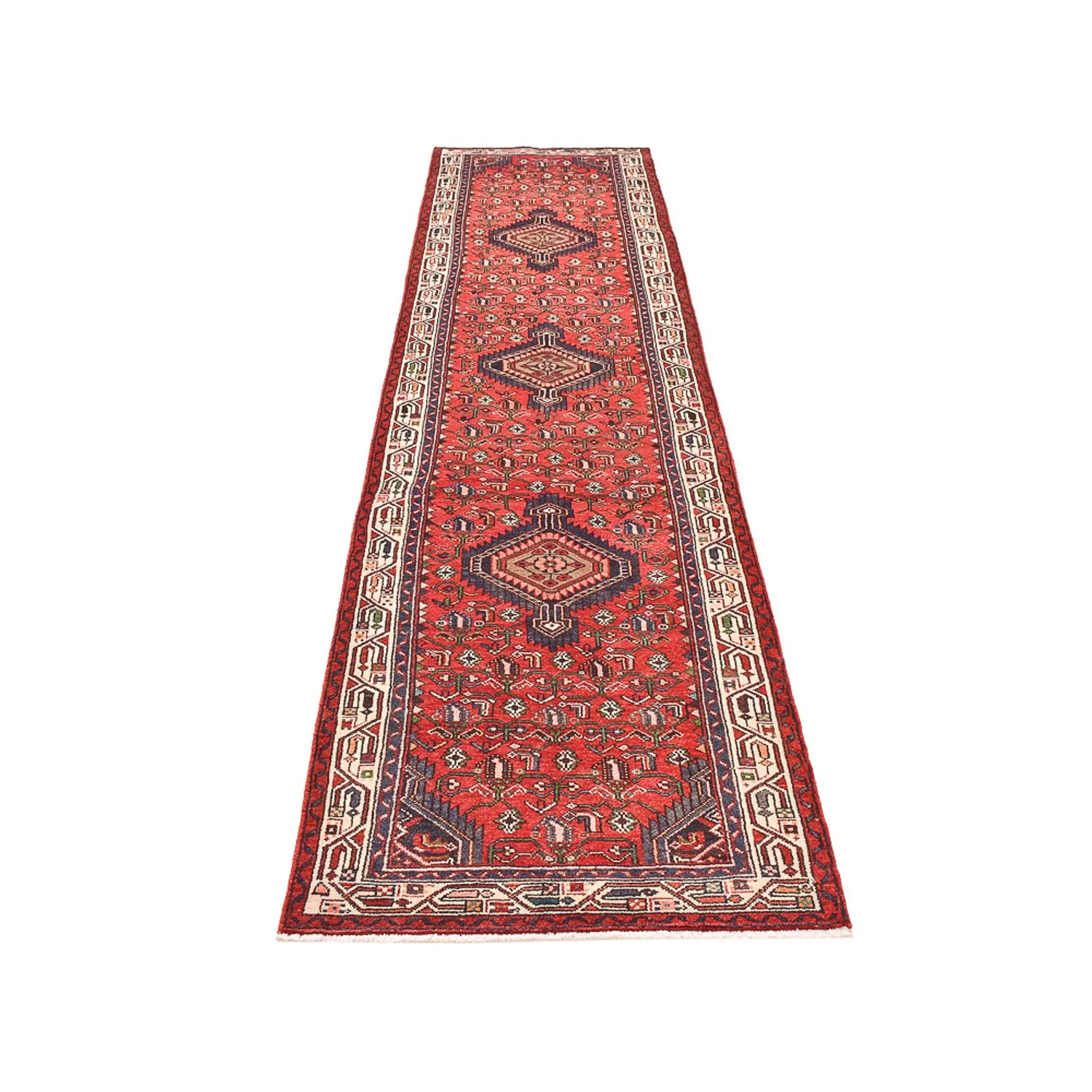 Läufer Perser - Nomadic - 373 x 87 cm - rot - Image 5