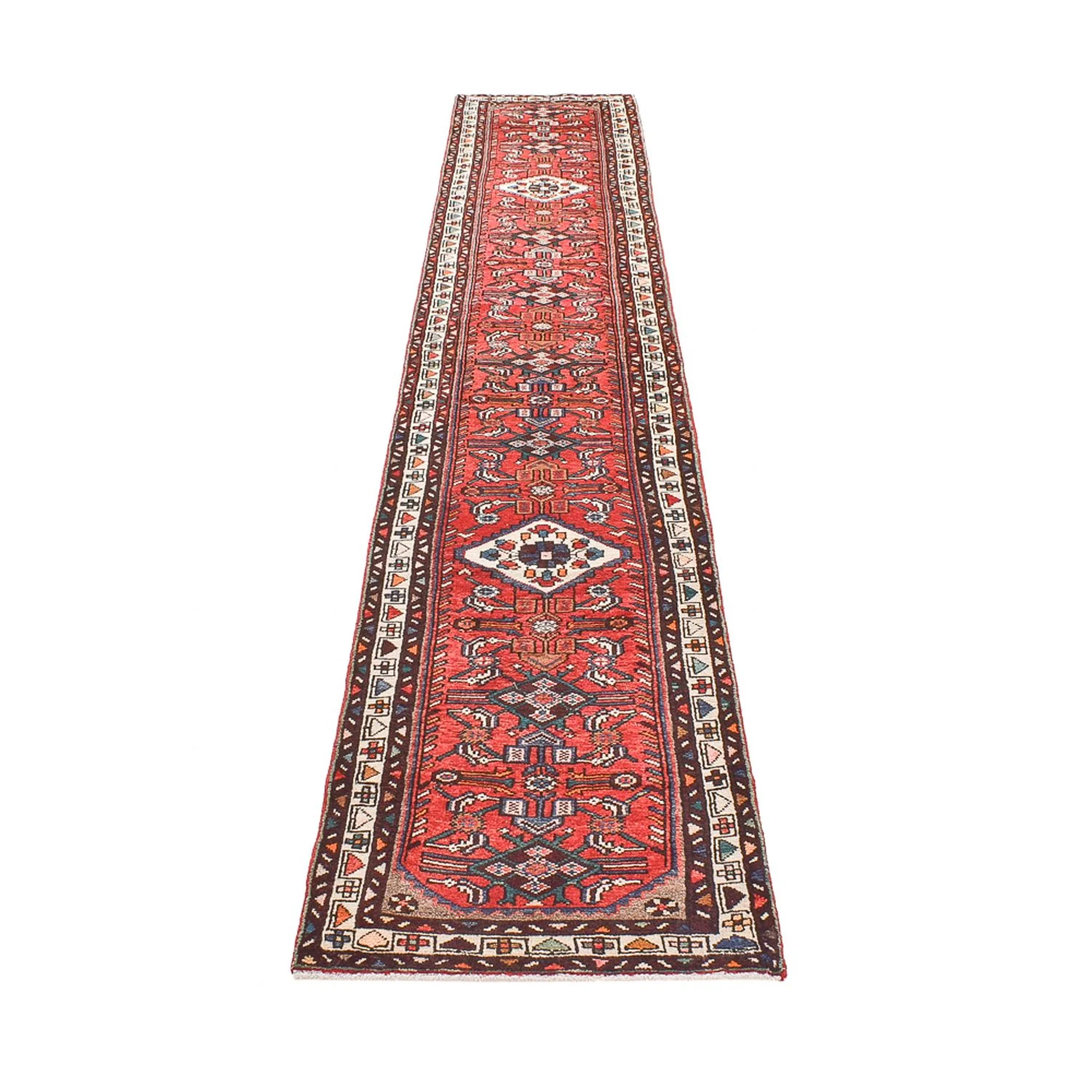 Läufer Perser - Nomadic - 386 x 71 cm - rot - Image 5