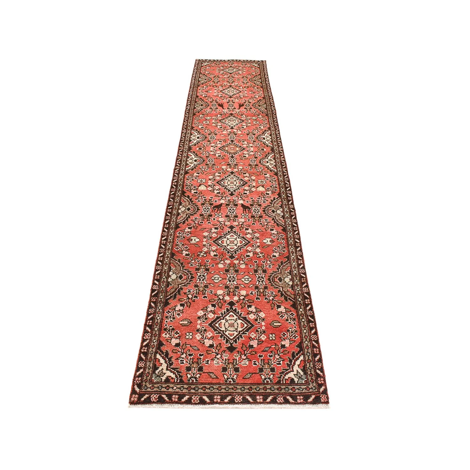 Läufer Perser - Nomadic - 395 x 73 cm - hellrot - Image 5