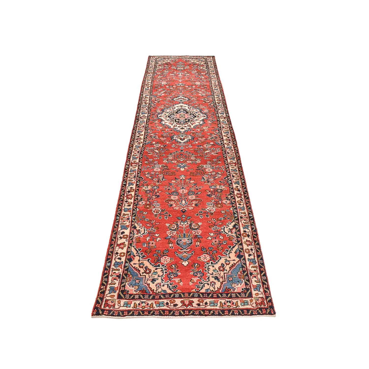 Läufer Perser - Nomadic - 408 x 90 cm - hellrot - Image 5