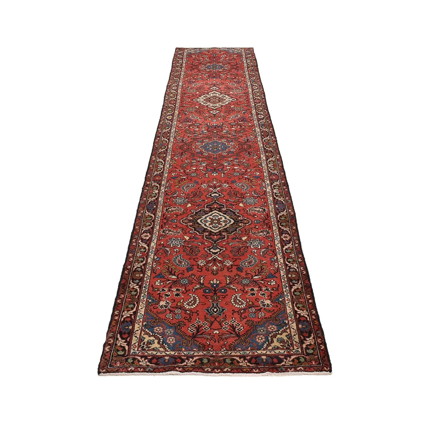 Läufer Perser - Nomadic - 420 x 78 cm - rot - Image 5