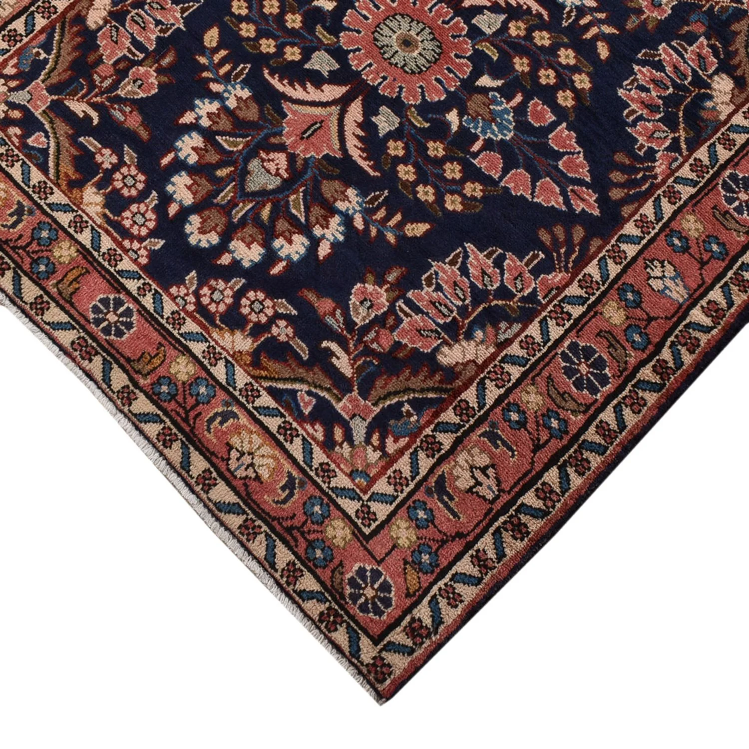 Läufer Perser - Nomadic - 435 x 102 cm - dunkelblau - Image 2
