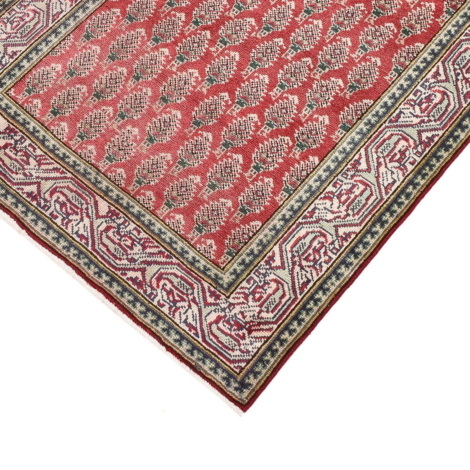 Läufer Perser - Täbriz - 340 x 83 cm - rot - Image 2