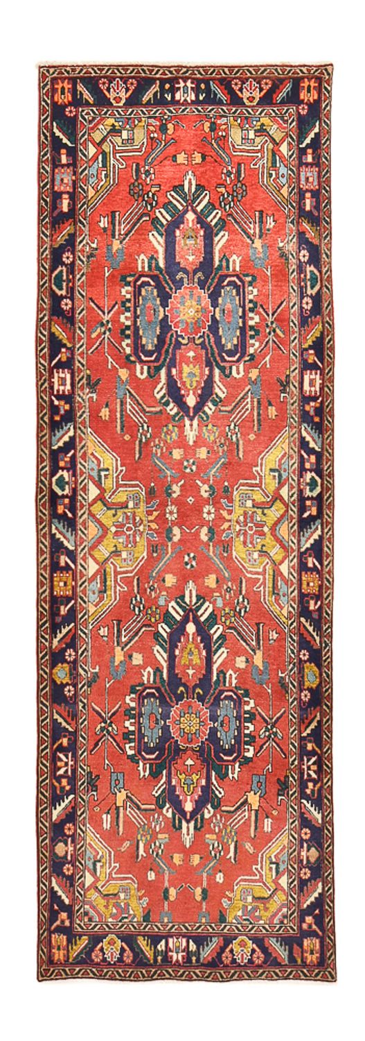 Läufer Perser - Täbriz - 354 x 117 cm - mehrfarbig
