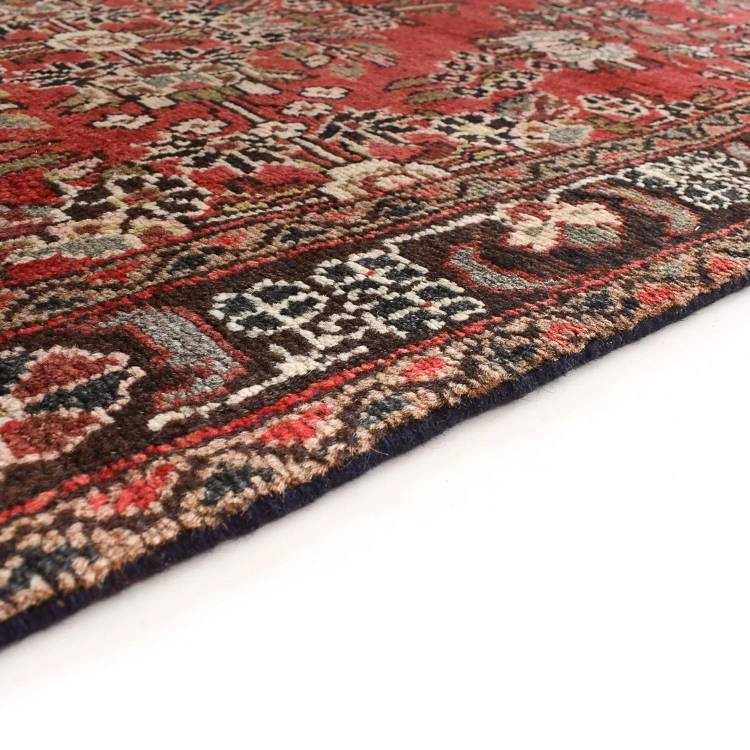 Läufer Perser - Täbriz - 433 x 95 cm - rot - Image 3