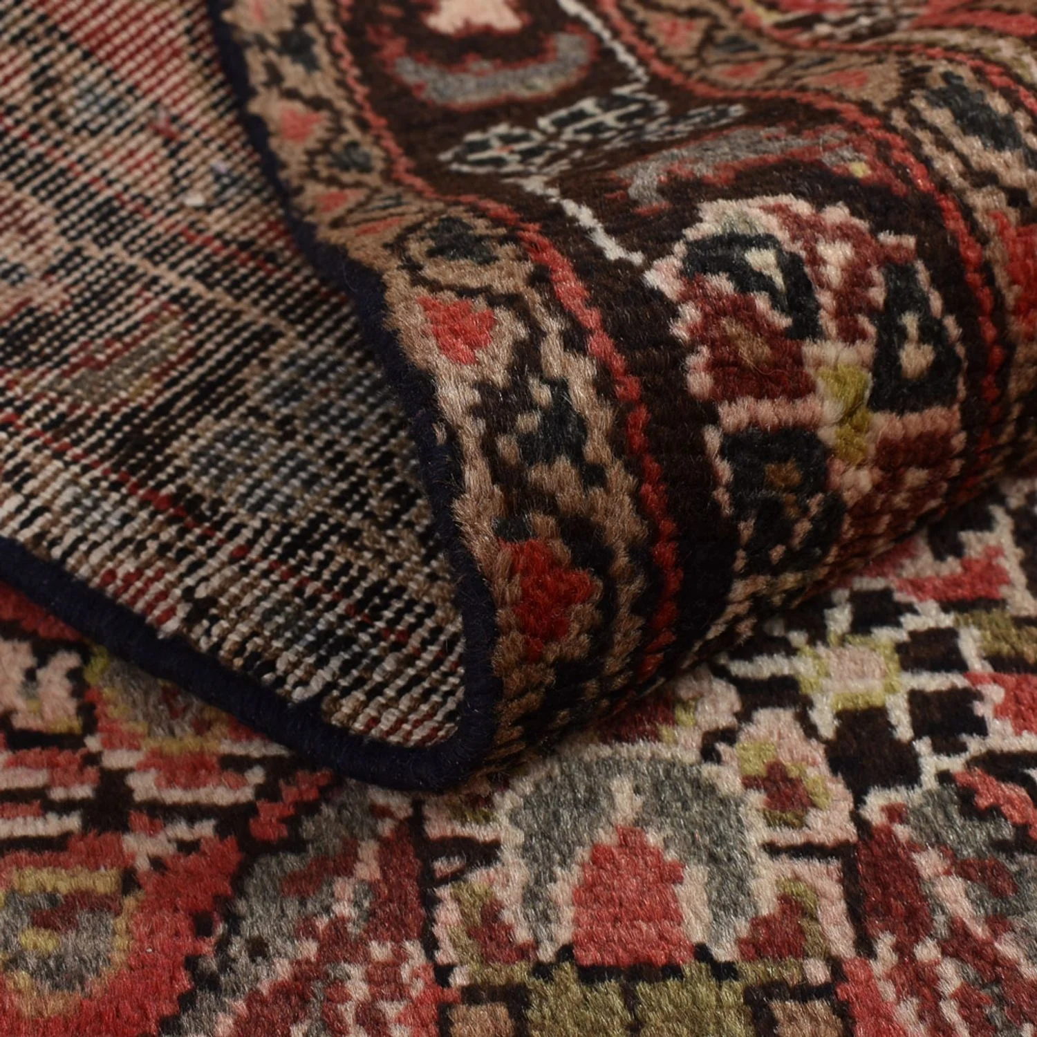 Läufer Perser - Täbriz - 433 x 95 cm - rot - Image 4