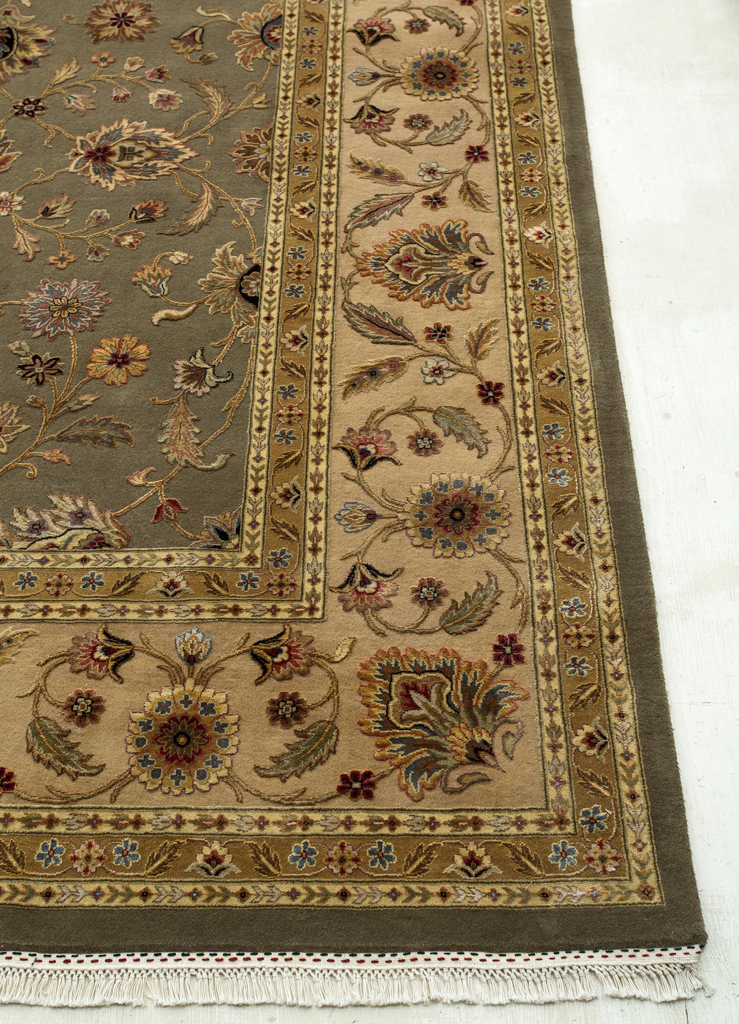 Läufer Woll - 300 x 75 cm - grün - Image 3