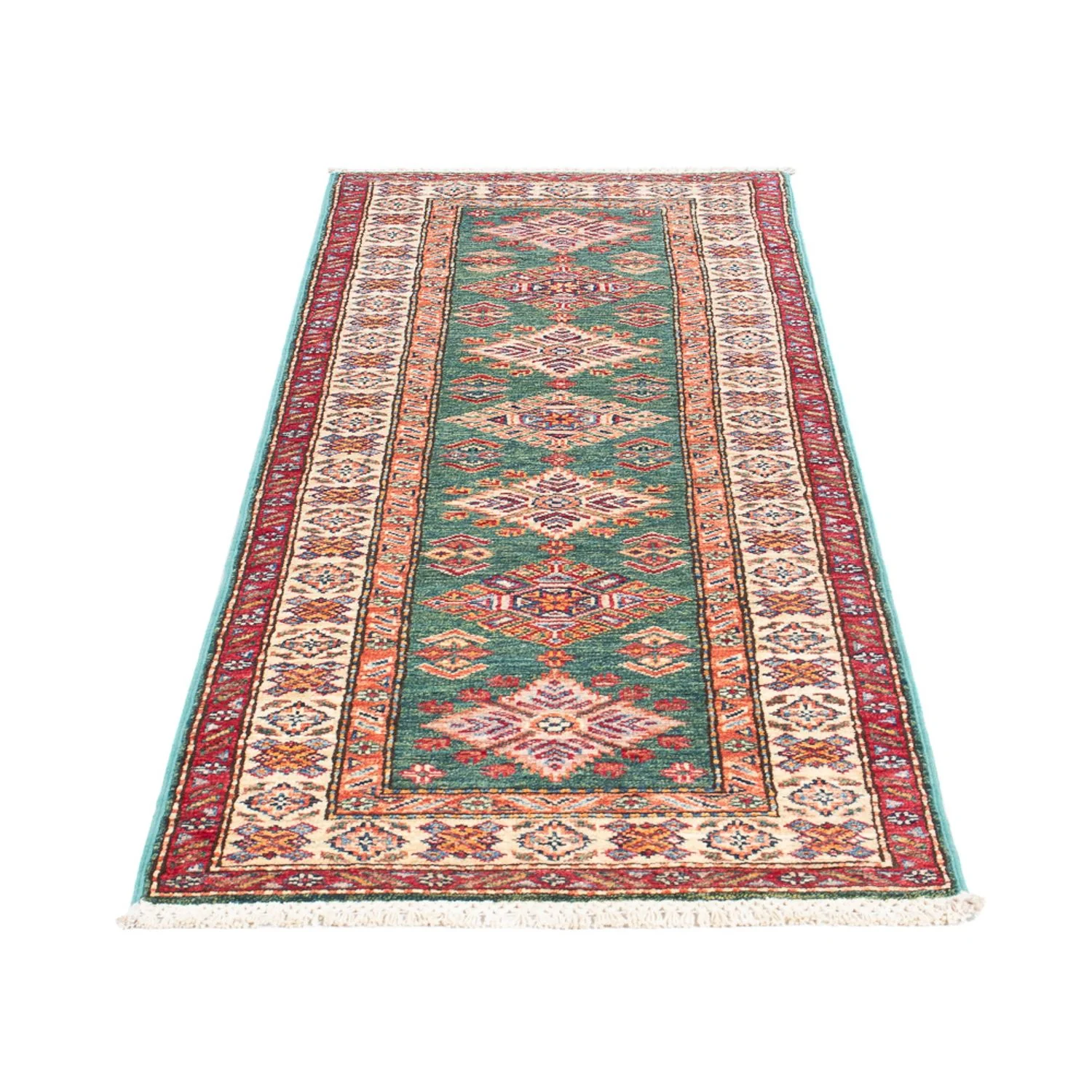 Läufer Ziegler - Kazak - 183 x 59 cm - grün - Image 5