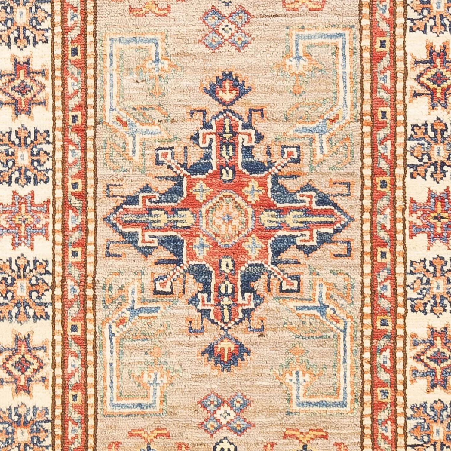 Läufer Ziegler - Kazak - 187 x 56 cm - beige - Image 2