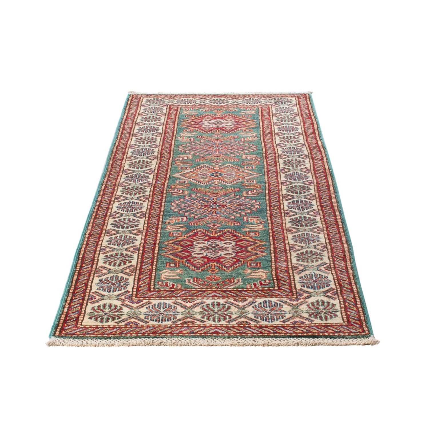Läufer Ziegler - Kazak - 199 x 75 cm - dunkelgrün - Image 5