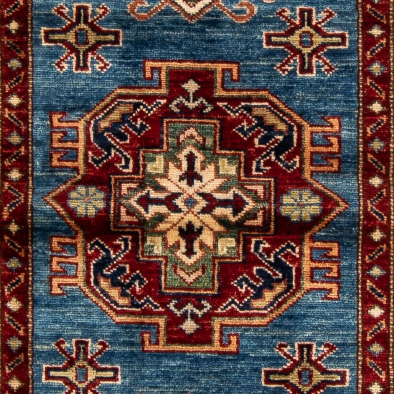 Läufer Ziegler - Kazak - 216 x 77 cm - türkis - Image 2