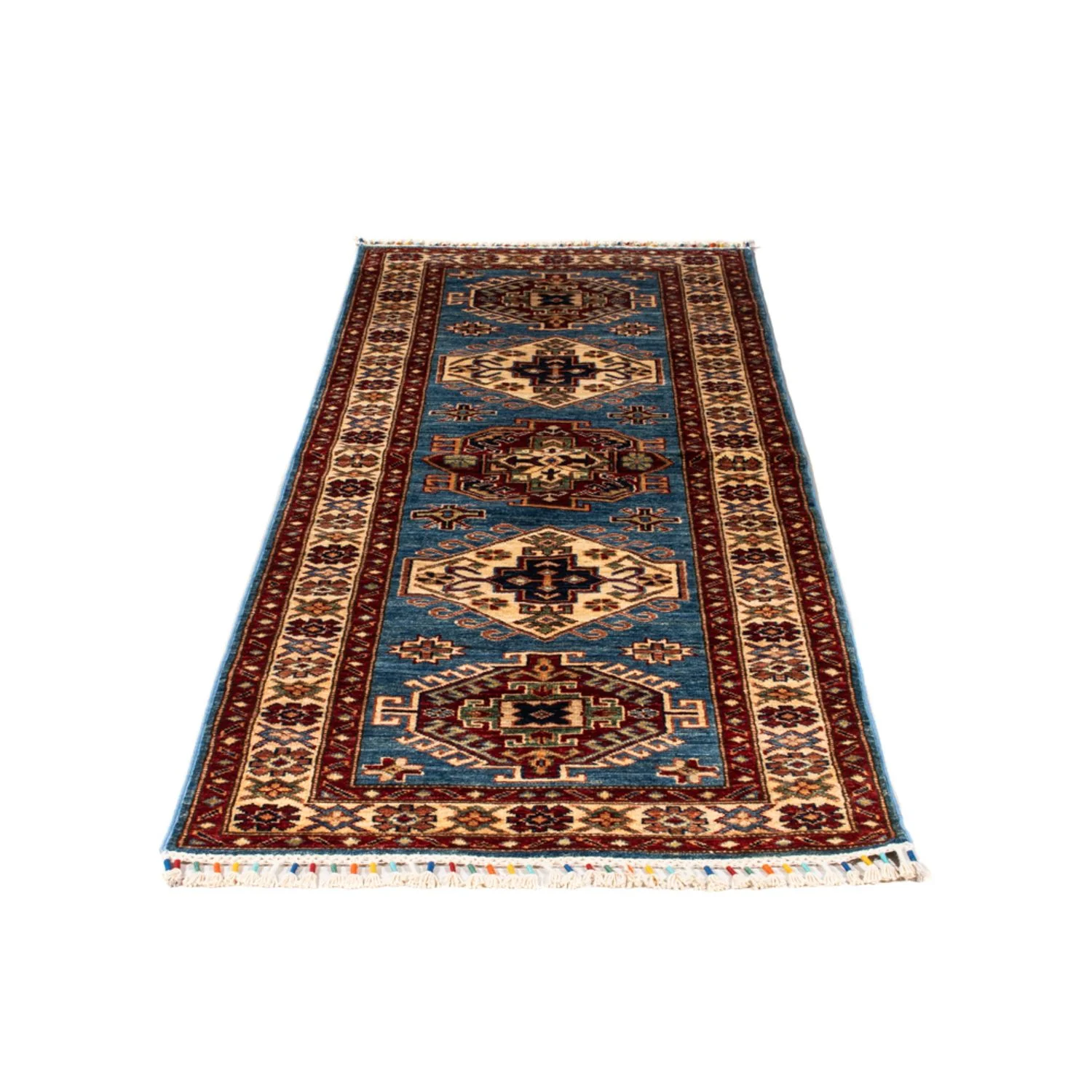 Läufer Ziegler - Kazak - 216 x 77 cm - türkis - Image 5