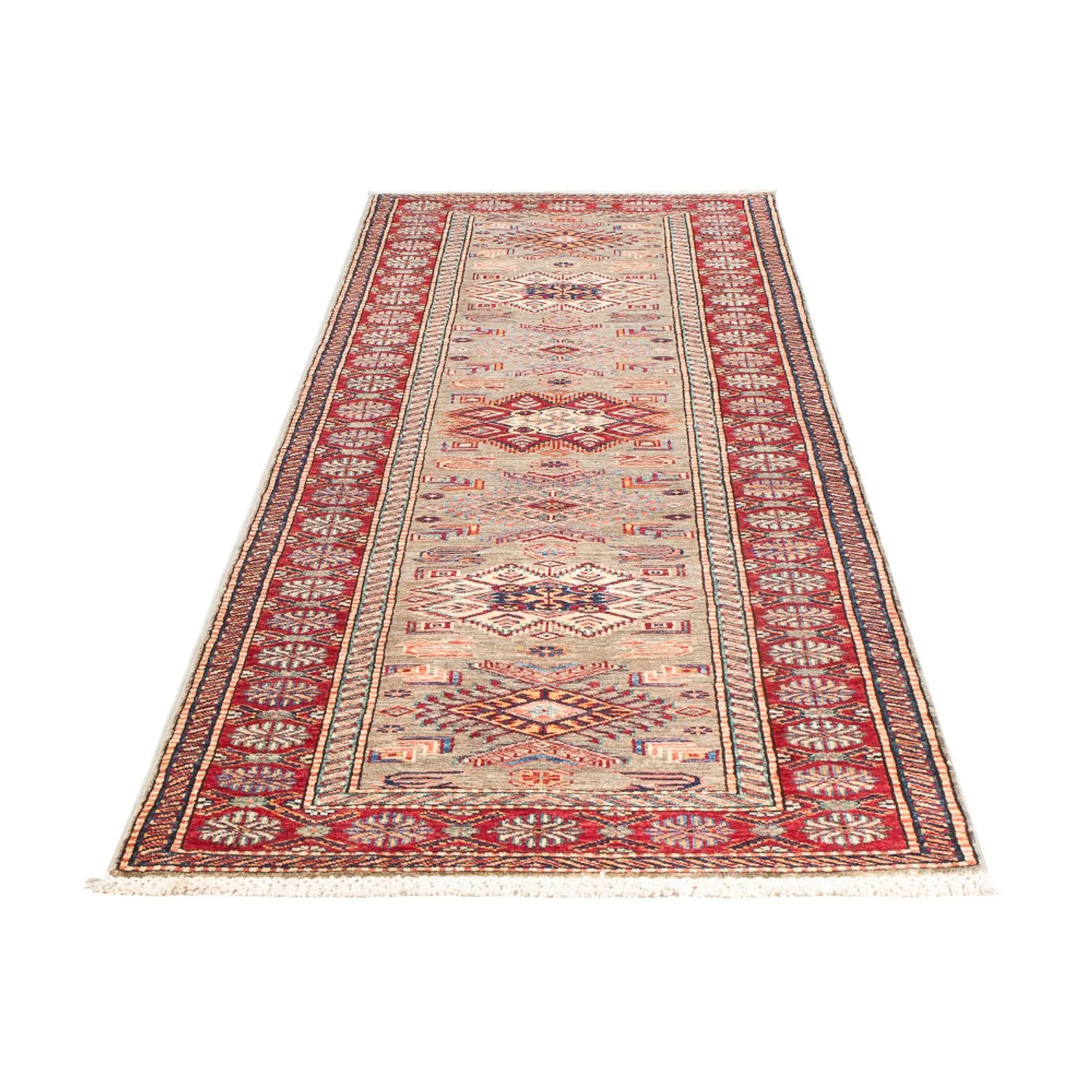 Läufer Ziegler - Kazak - 293 x 81 cm - dunkelbeige - Image 5