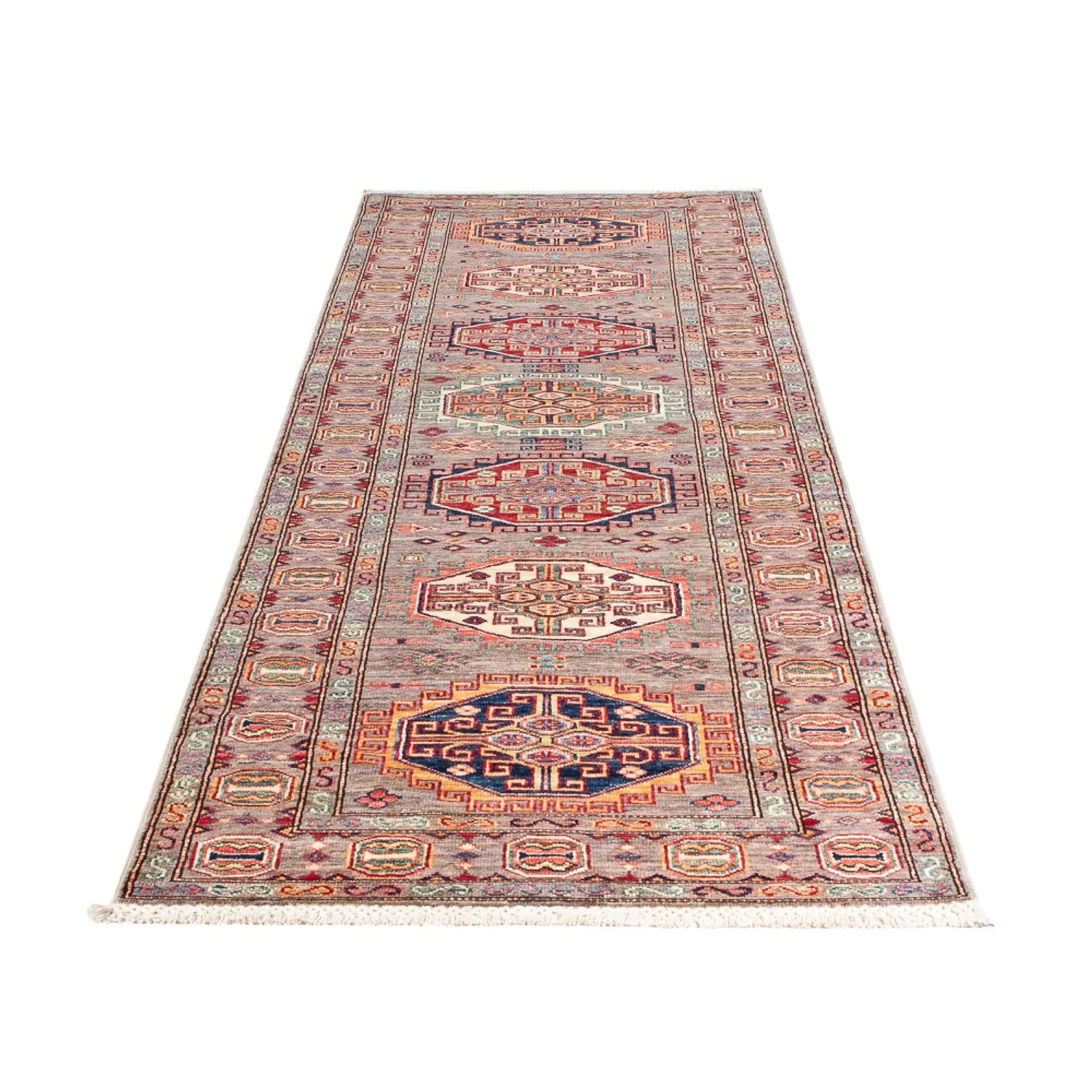 Läufer Ziegler - Kazak - 303 x 84 cm - lachs - Image 5