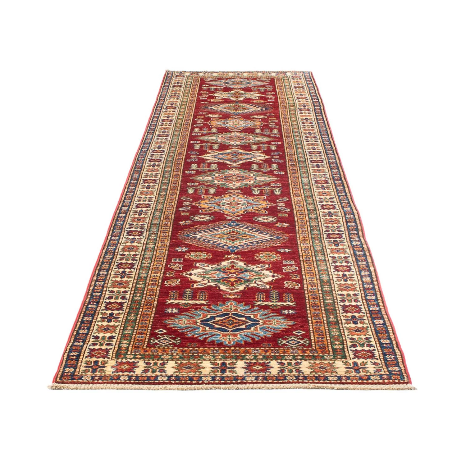 Läufer Ziegler - Kazak - 395 x 87 cm - rot - Image 5